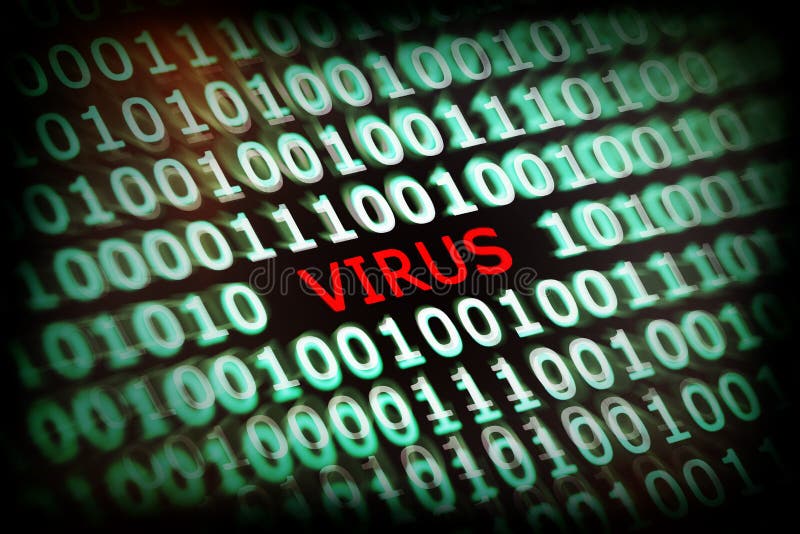 Datavirus royaltyfria foton Datavirus royaltyfria foton