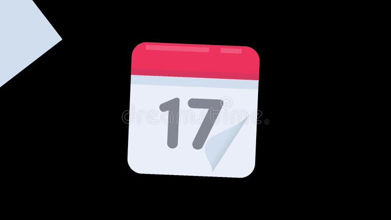 Date Counting Calendar Ripped Paper Calendar To Change the Moments in Date Counting Calendar Ripped Paper Calendar To Change the Moments in