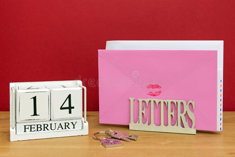 Date du jour et carte de valentines photo stock Date du jour et carte de valentines photo stock