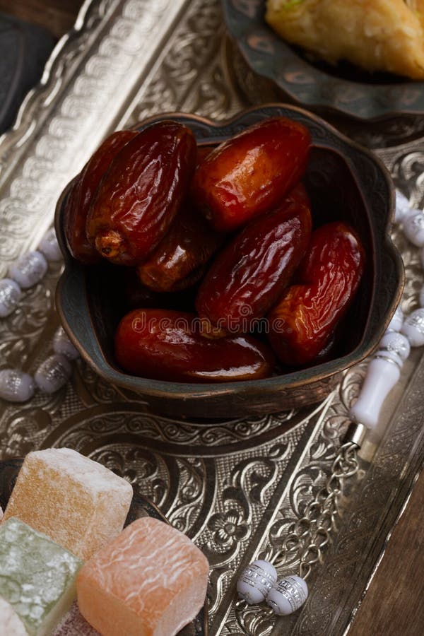 Date fruit with rosemary