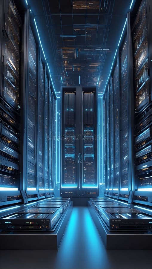 Datenextraktion : die Fusion von morgen. ai generieren stock abbildung