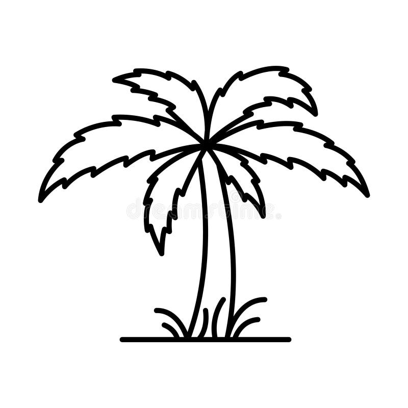 Set Dates Tree Logo Template Vector Symbol Stock Vector Illustration