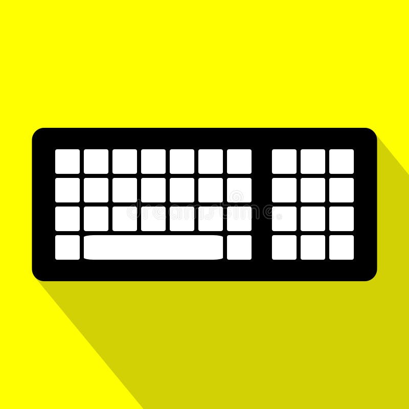 Plan Symbol För Tangentbord Vektor Illustrationer Illustration av tangent, runt 98089840