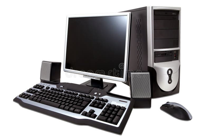 datorskrivbord royaltyfria foton datorskrivbord royaltyfria foton
