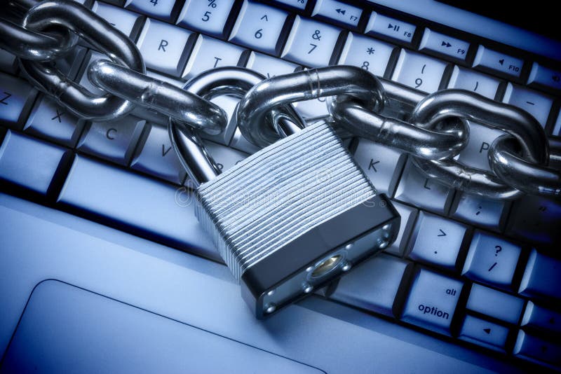 Datorsäkerhet royaltyfri bild Datorsäkerhet royaltyfri bild