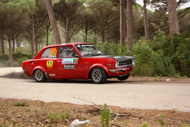 Datsun 1200 during Rally Vidreiro 2012 Editorial Photo - Image of