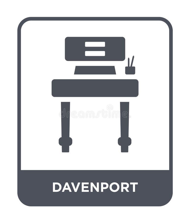 Download Davenport Icon. Trendy Davenport Logo Concept On White ...