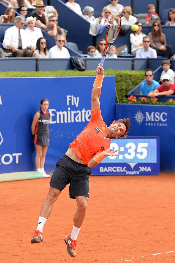 David Ferrer (Spanish Tennis Player) at the ATP Barcelona Editorial