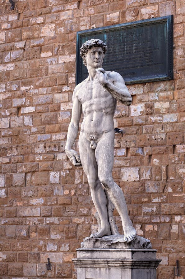David van Michelangelo, Florence stock afbeelding David van Michelangelo, Florence stock afbeelding