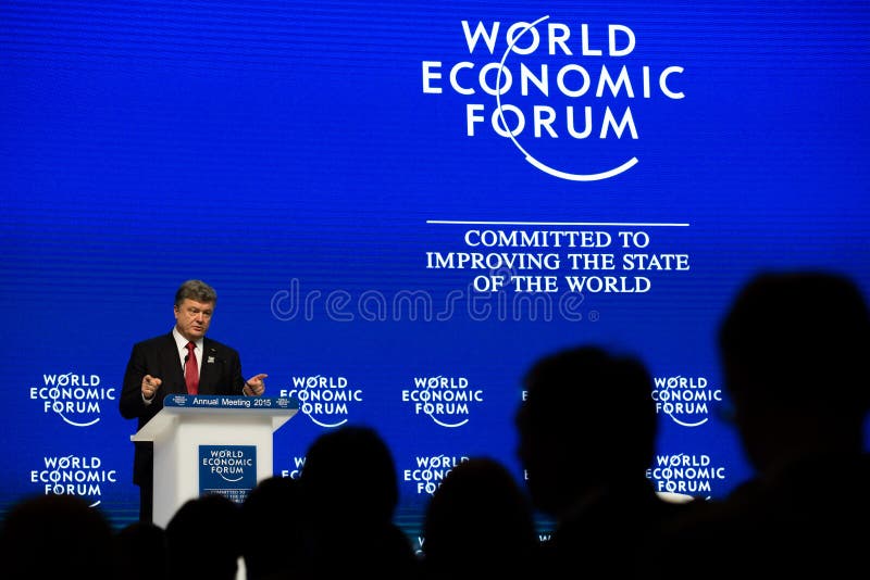 Davos World Economic Forum Annual che si incontra 2015
