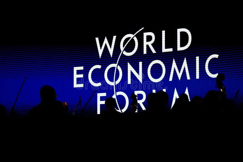 Davos Światowego Ekonomicznego forum coroczne spotkanie 2015 obrazy stock Davos Światowego Ekonomicznego forum coroczne spotkanie 2015 obrazy stock