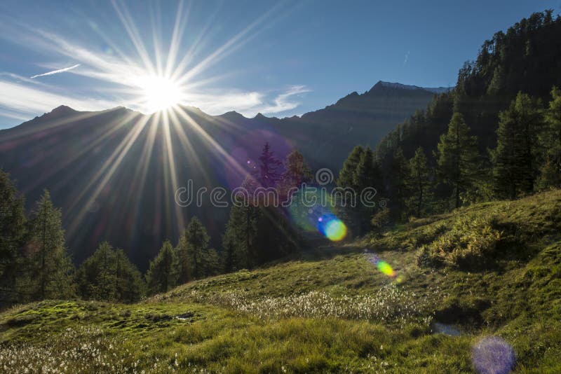 Dawn in Kaprun