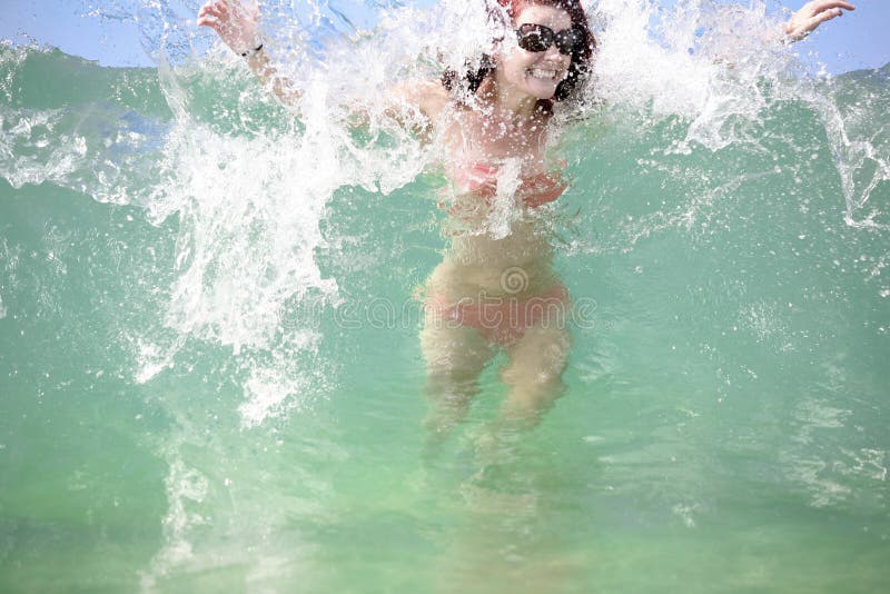 Day at the beach. stock images