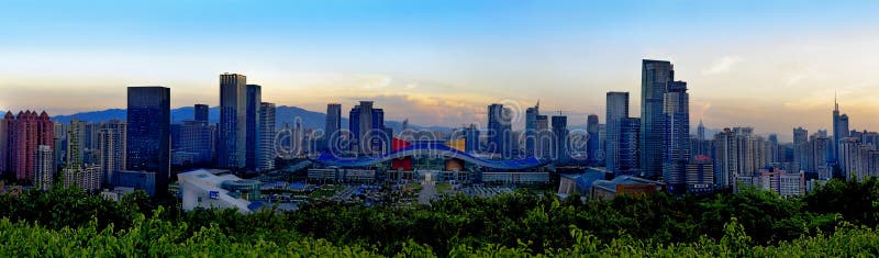 Day view of Shenzhen Civil Center