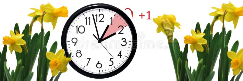 Daylight Saving Time. Change clock to summer time. Stock Photo by  ©FreedomMaster 185404958