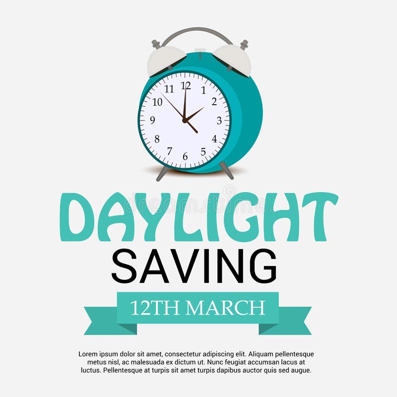 Daylight Saving Time stock illustration. Illustration of october 87681846
