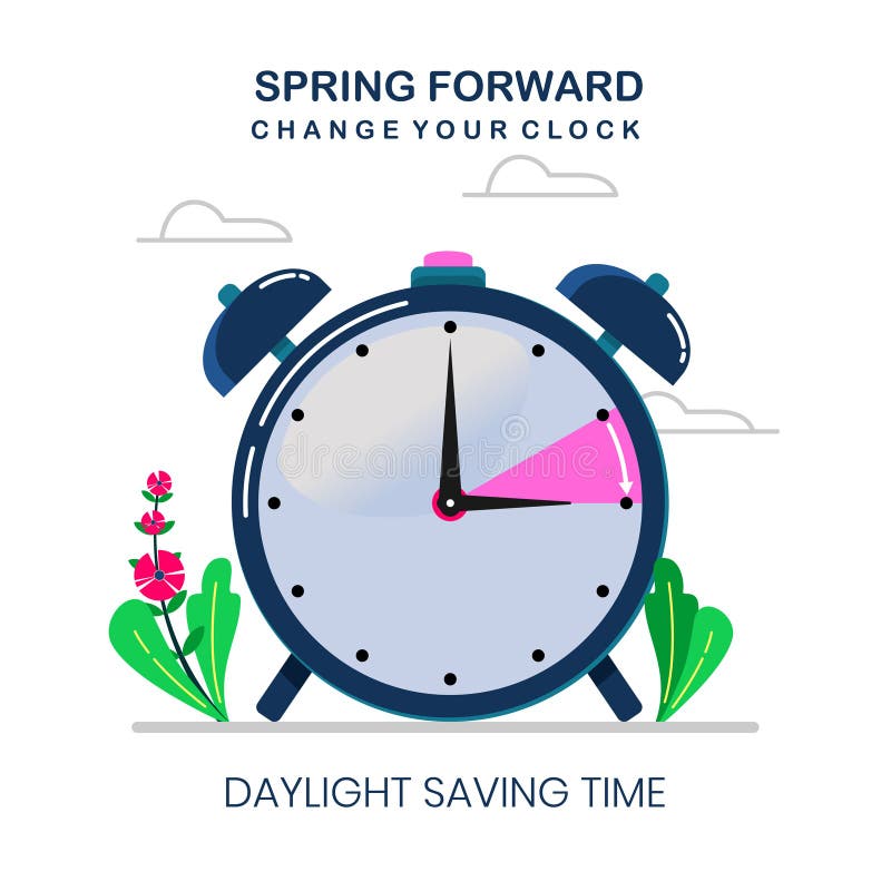 Daylight Saving Time Change Spring Stock Illustrations – 885 Daylight  Saving Time Change Spring Stock Illustrations, Vectors & Clipart -  Dreamstime