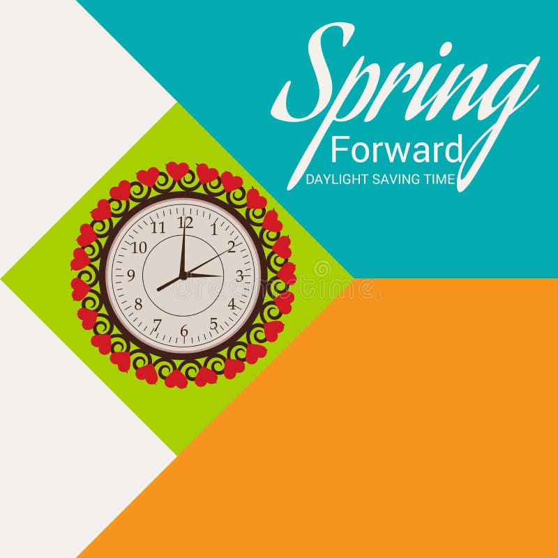 Daylight Saving Time. stock illustration. Illustration of earth 173489435