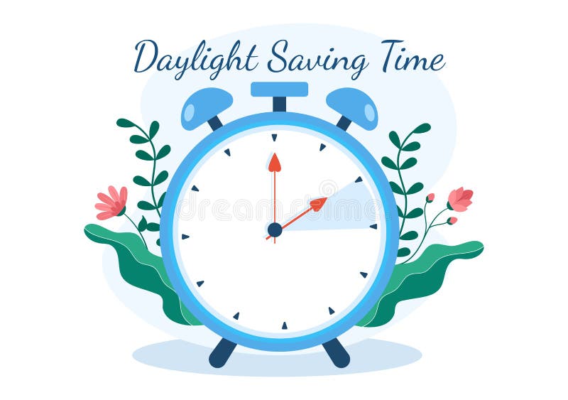 Daylight Saving Time. Change Clock To Summer Time. Stock Photo - Image of  longer, spring: 110689664