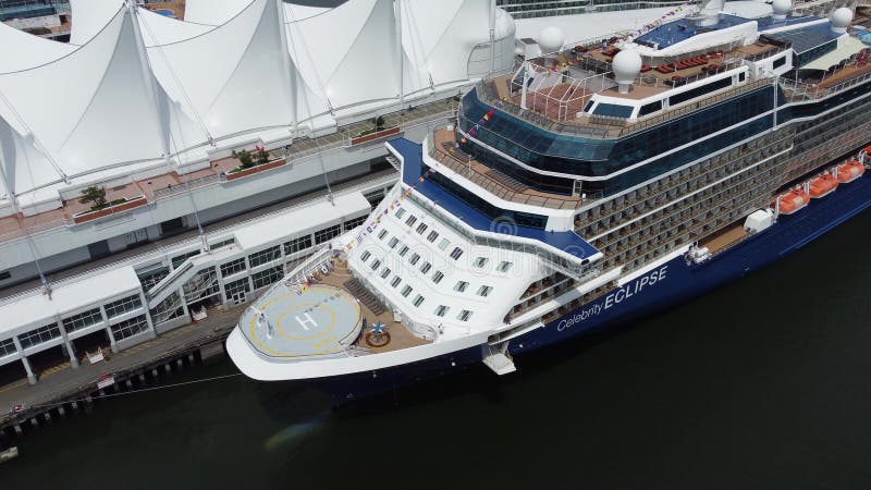 Daytime view of a boat on a port in Vancouver, Canada royalty free stock photography