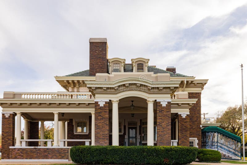 Daytime View of the Harrington House Historic Home Stock Image Image