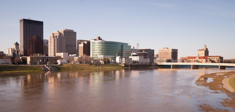 The Miami River travels along passing through Dayton Ohio. The Miami River travels along passing through Dayton Ohio