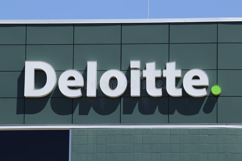 Dayton - Około Kwiecień 2018: Miejscowy Deloitte opodatkowywa i doradczy biuro Deloitte jest wielonarodowym usługiego fachowe sie fotografia royalty free Dayton - Około Kwiecień 2018: Miejscowy Deloitte opodatkowywa i doradczy biuro Deloitte jest wielonarodowym usługiego fachowe sie fotografia royalty free