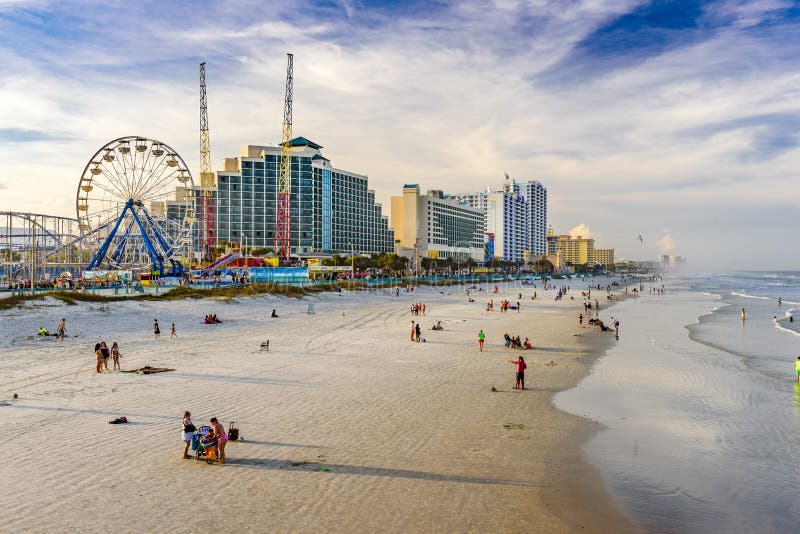 Daytona Beach Florida royalty free stock images Daytona Beach Florida royalty free stock images