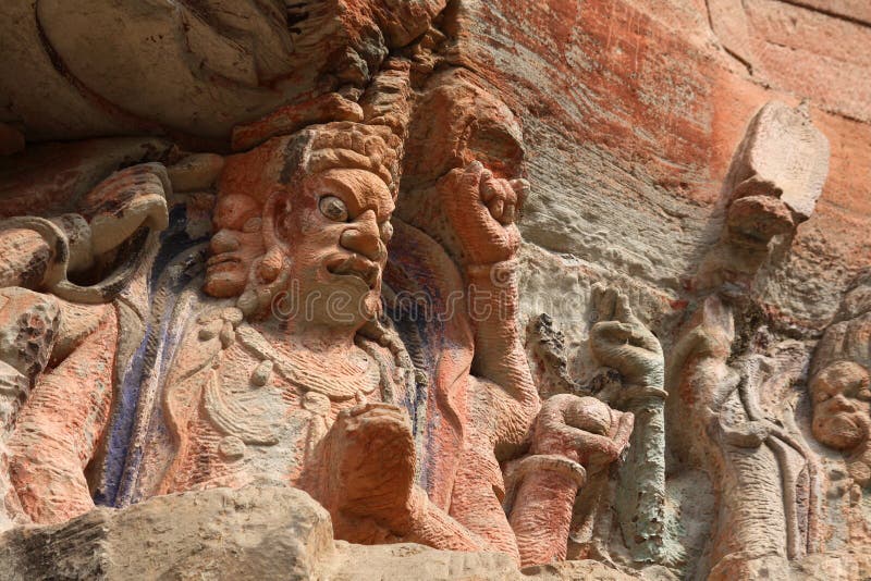 Dazu rocky carvings