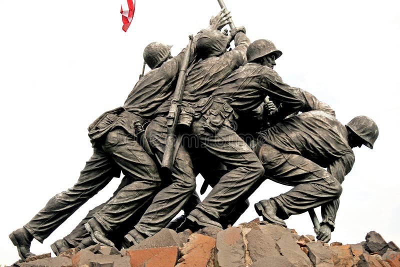 dc iwo jima pomnik Washington obrazy royalty free dc iwo jima pomnik Washington obrazy royalty free