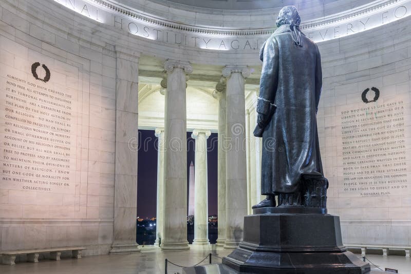 dc pomnik Jefferson Washington