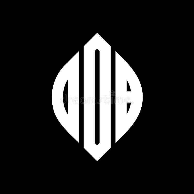 Ddb, logotyp för cirkelbokstav med cirkel- och ellipsform. ddb ellipsa med typografiskt format. de tre initiativen formulär a. de tre initiativen utgör en cirkellogotyp. ddb cirkel emblem abstract monogram brevmarkeringsvektor.