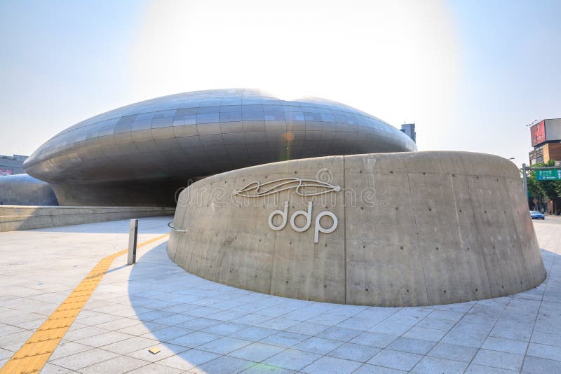 Ddp Dongdaemun Design Plaza On Jun 18 2017 In Seoul South Korea