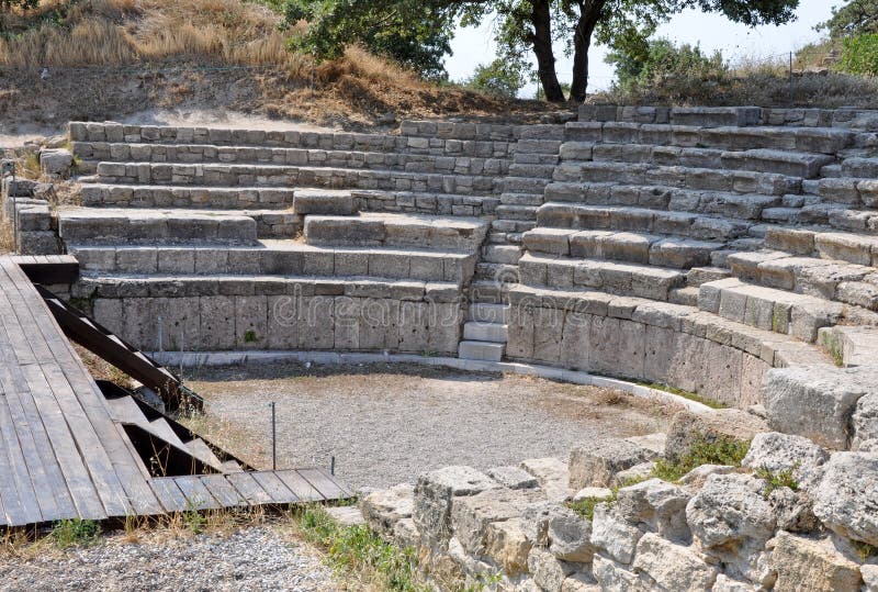 Réplica De Cavalo De Troia No Sítio Arqueológico De Troy Hisarlik