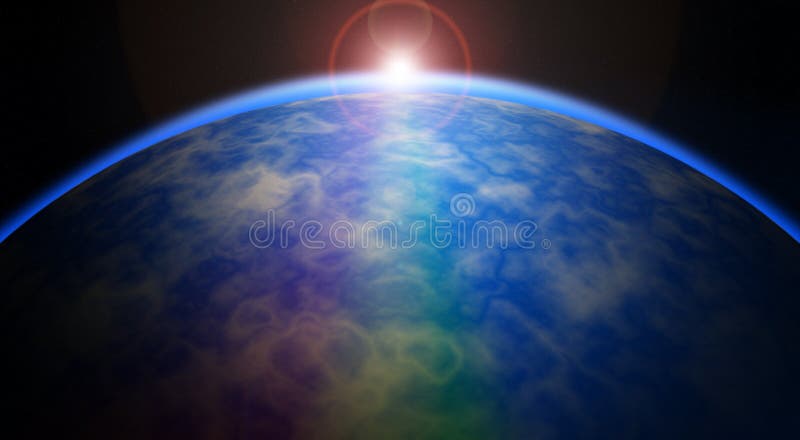 The earth covers the sun in a beautiful solar eclipse. The dark side of planet earth, Elements of this Image Furnished By NASA. Concept science, space, parallel universe. The earth covers the sun in a beautiful solar eclipse. The dark side of planet earth, Elements of this Image Furnished By NASA. Concept science, space, parallel universe.