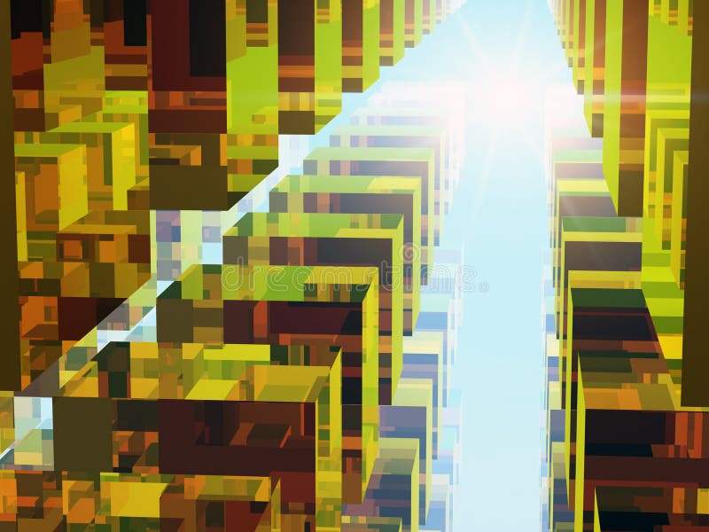 Abstracte Technologie Achtergrond vector illustratie