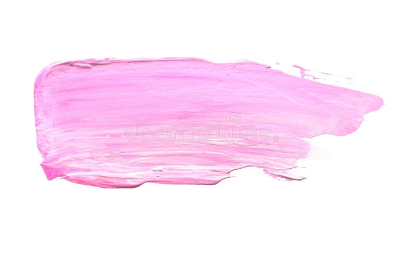 De abstracte acrylslag van de kleurenborstel Geïsoleerde stock foto De abstracte acrylslag van de kleurenborstel Geïsoleerde stock foto