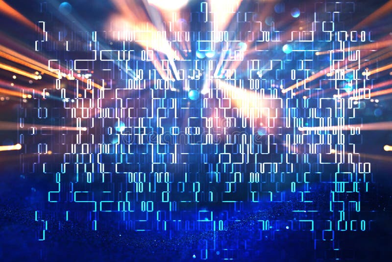 De abstracte Glitch Textuurachtergrond schittert over royalty-vrije stock afbeeldingen