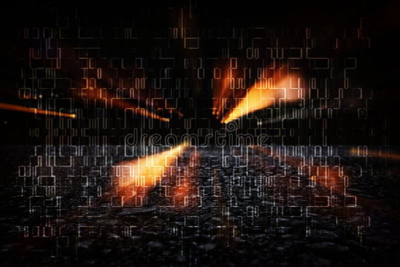 De abstracte Glitch Textuurachtergrond schittert over stock foto