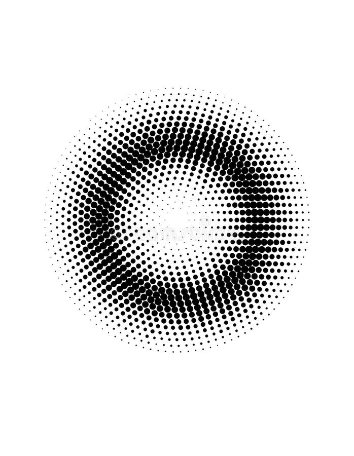 De abstracte zwarte halftone cirkel stippelt patroonachtergrond royalty-vrije illustratie De abstracte zwarte halftone cirkel stippelt patroonachtergrond royalty-vrije illustratie
