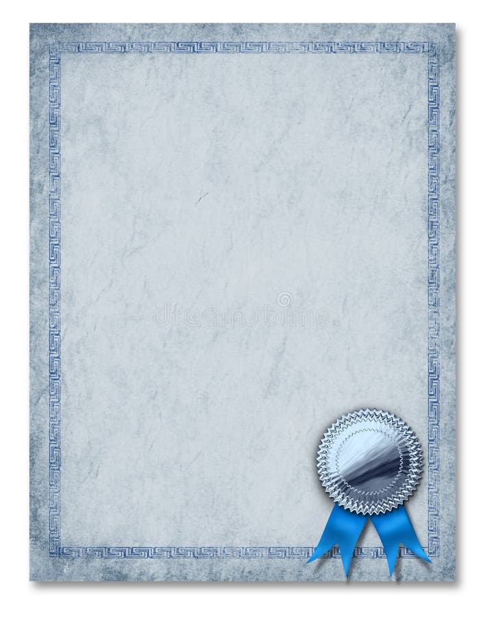 De Achtergrond Blan van de Toekenning van het Diploma van het Frame van het certificaat royalty-vrije illustratie De Achtergrond Blan van de Toekenning van het Diploma van het Frame van het certificaat royalty-vrije illustratie