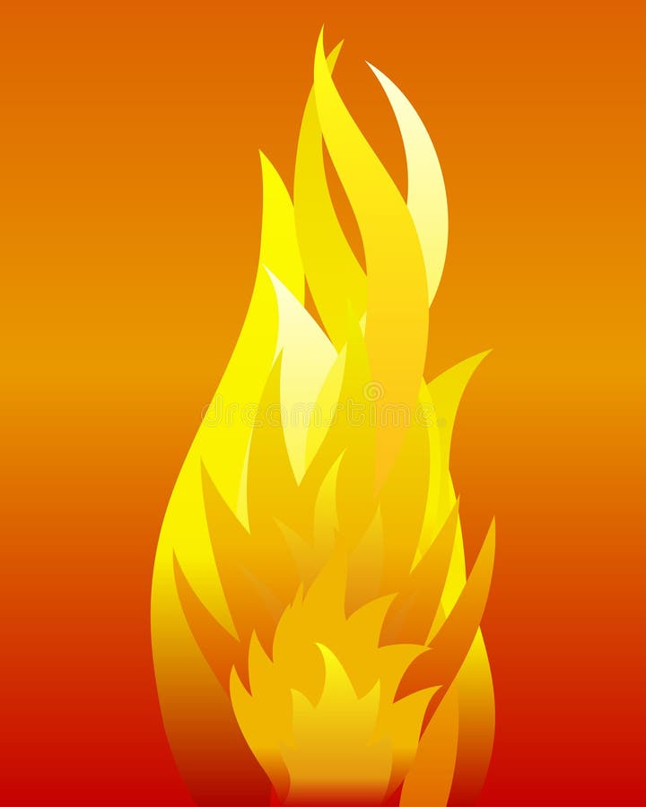 Inferno fire vector background for design use. Inferno fire vector background for design use
