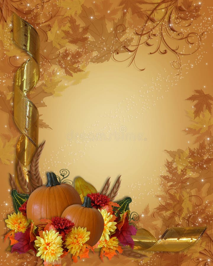 De Achtergrond van de Daling van de Herfst van de dankzegging