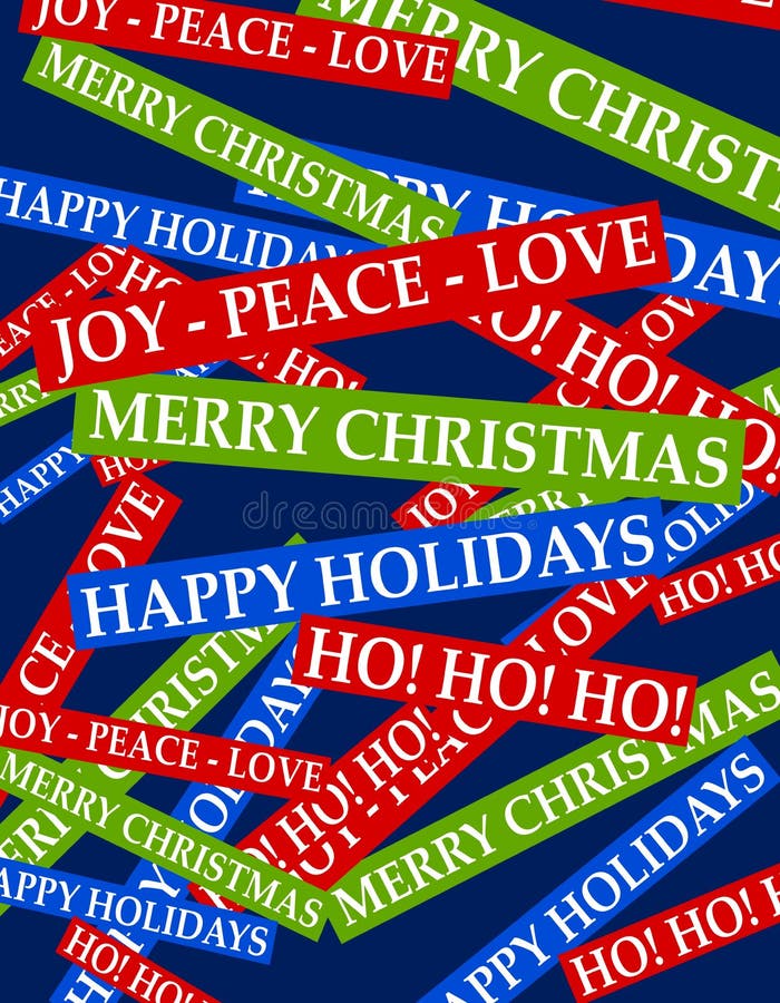 De Achtergrond van de Groeten van Kerstmis stock illustratie De Achtergrond van de Groeten van Kerstmis stock illustratie
