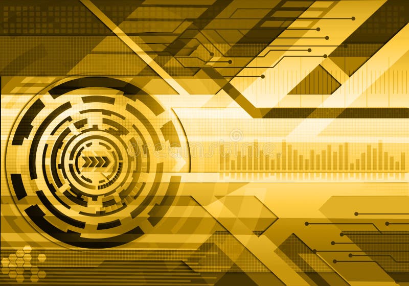 Technologische achtergrond vector illustratie