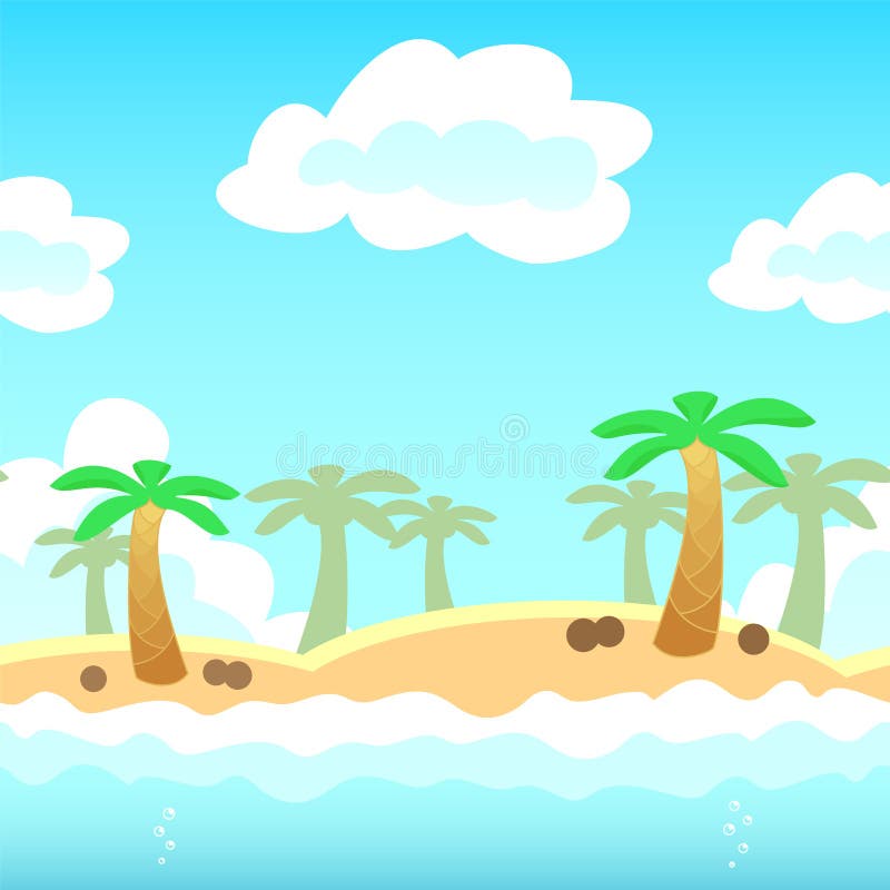 De Achtergrond van het strandspel stock illustratie De Achtergrond van het strandspel stock illustratie