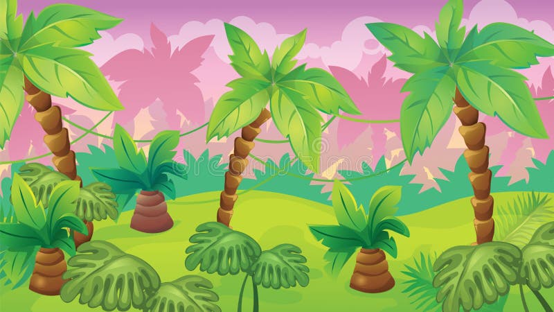 De Achtergrond van het wildernisspel royalty-vrije illustratie De Achtergrond van het wildernisspel royalty-vrije illustratie