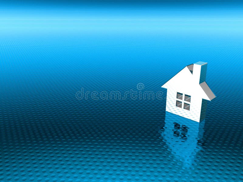 De achtergrond van onroerende goederen stock illustratie De achtergrond van onroerende goederen stock illustratie