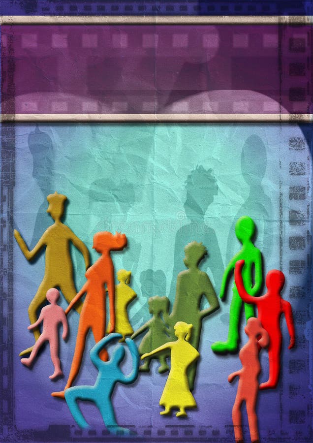 De affiche van de kinderen grunge klei stock foto's De affiche van de kinderen grunge klei stock foto's