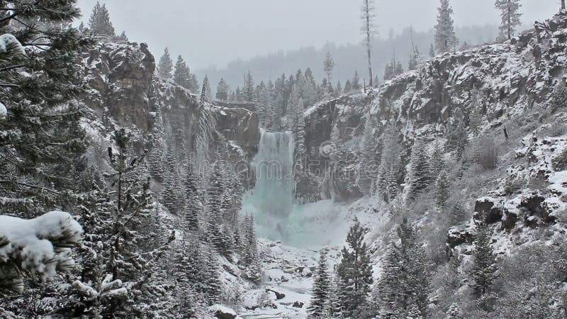 De Afstand van de de Wintersneeuw van Oregon van Tumalodalingen